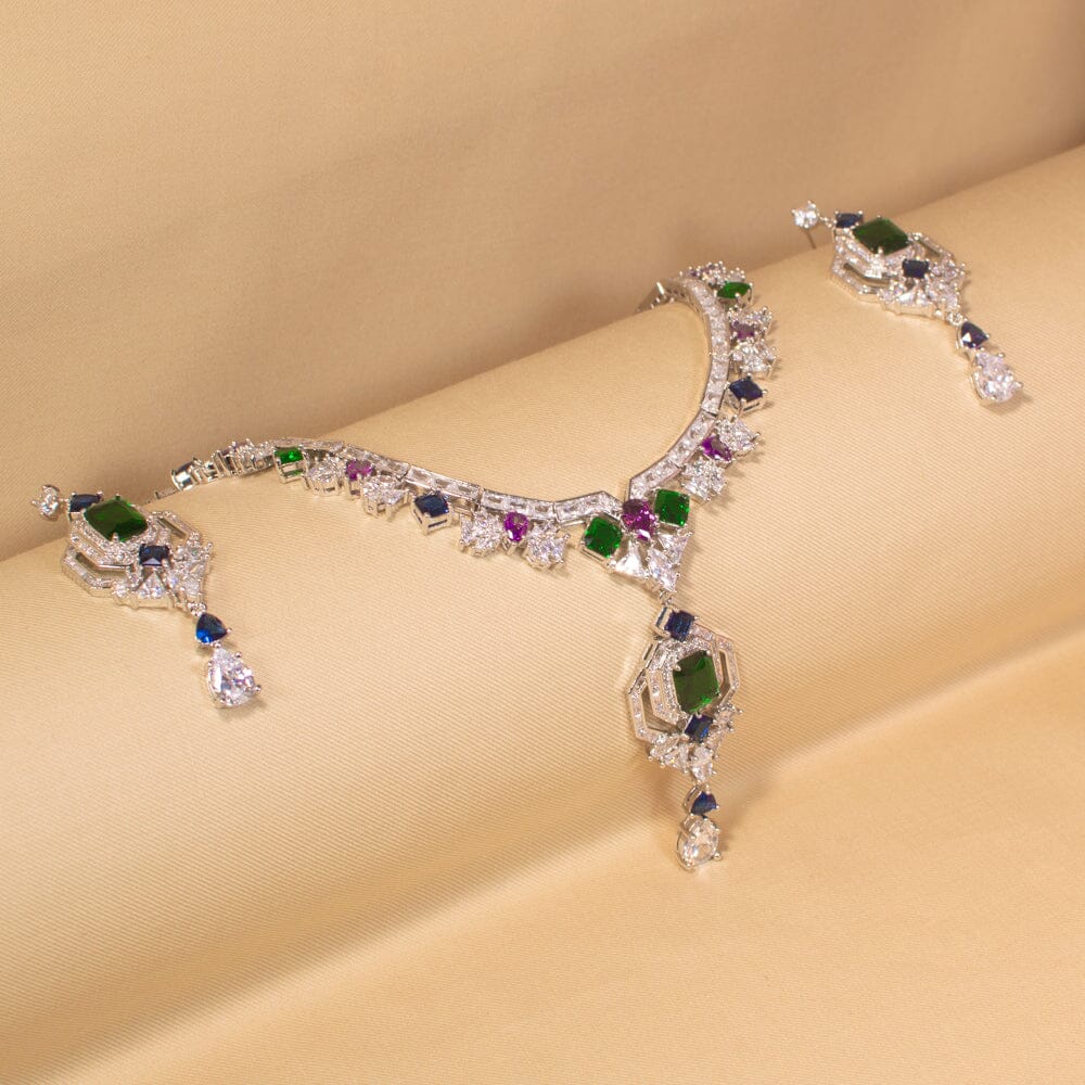 Royal Purple Necklace Set