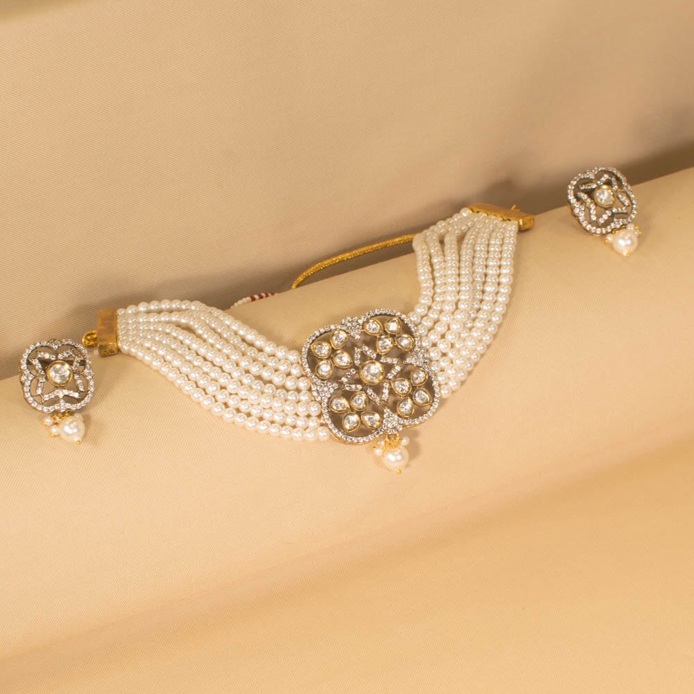 Ruhani Necklace Set- Pratha Collection