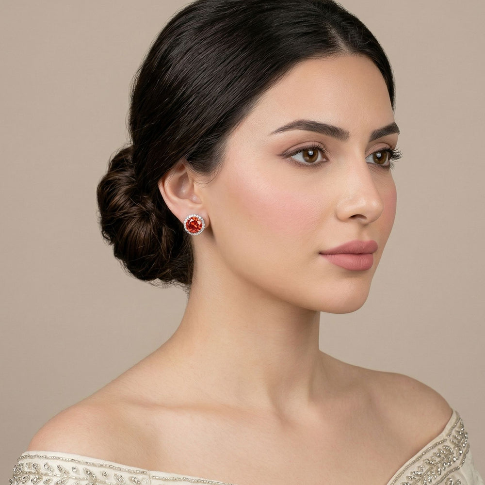Scarlet Fire Studs