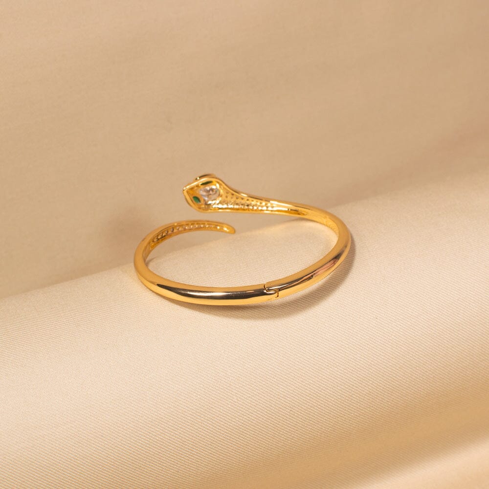 Serpent Elegance Openable Bracelet-Edgy Collection