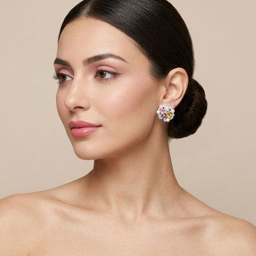 Sorbet Garden Pearl Studs