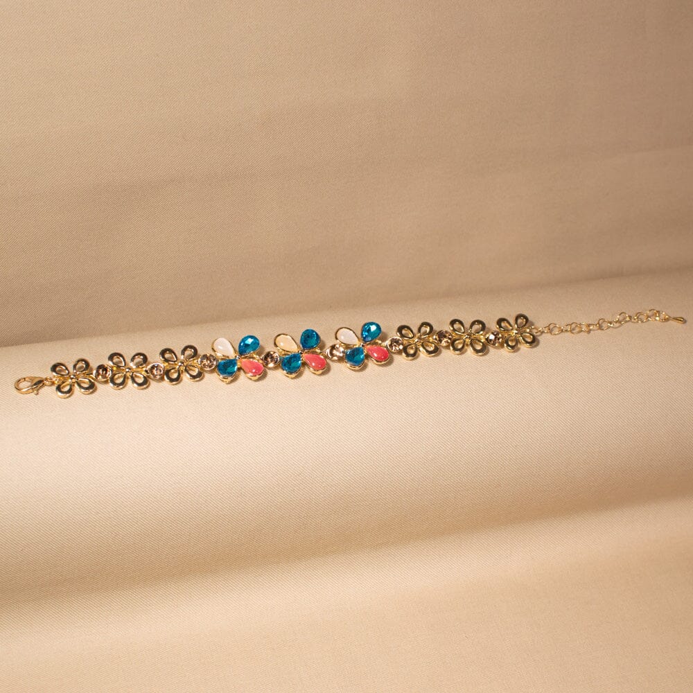 Springtime Cluster Bracelet