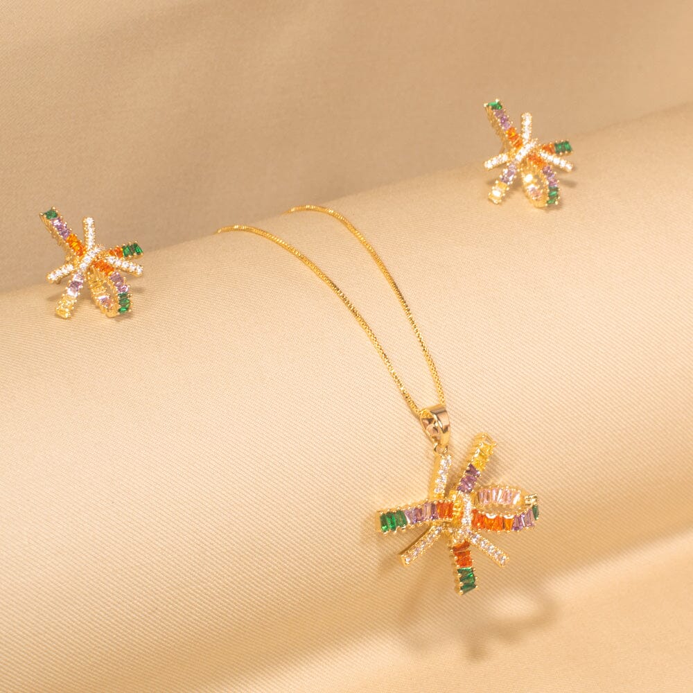 Starburst Pendant Set - Raksha Bandhan Collection