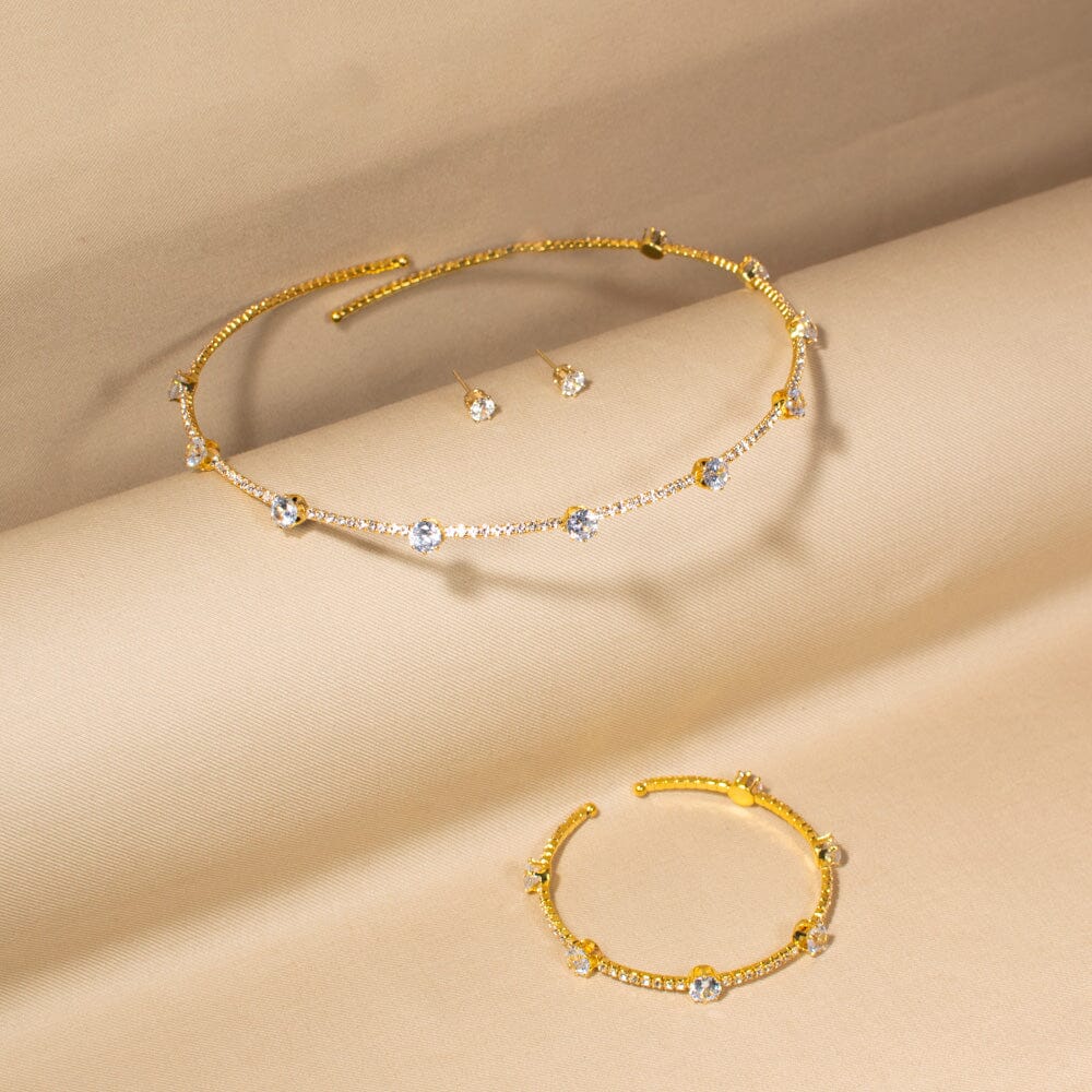 Starlight Dew Set with Bracelet - Minima Collection