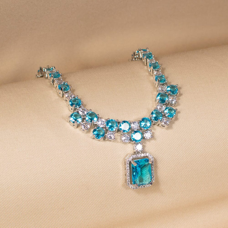 Stellar Necklace Set-Blue