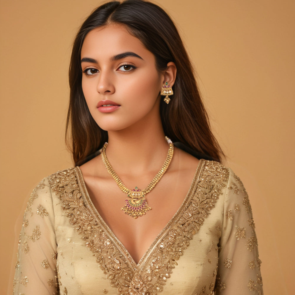 Sukanya Necklace Set - Pratha Collection
