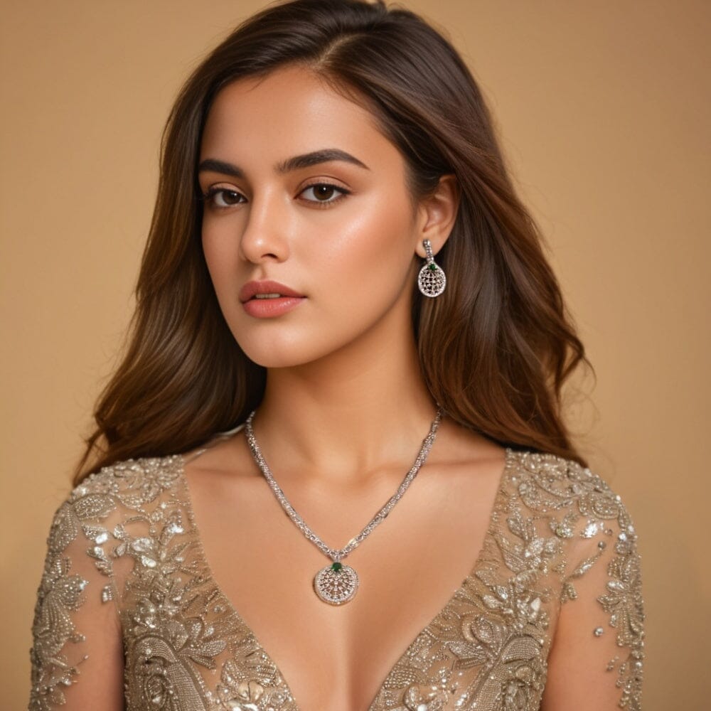 Sumana Necklace Set - Glitterati Collection