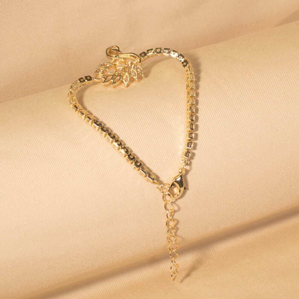 Swan Lake Chain Bracelet - Pink - Edgy Collection
