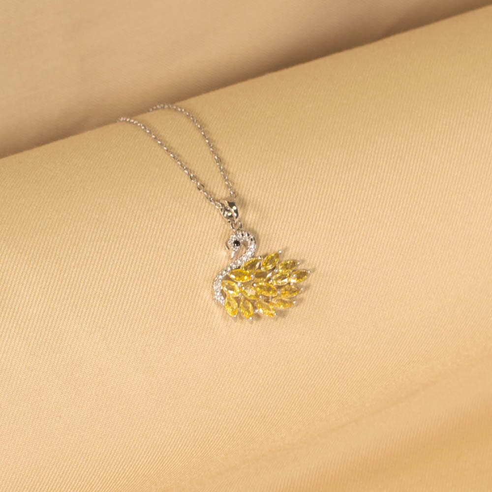 Swan Lake Pendant Set - Yellow - Edgy Collection
