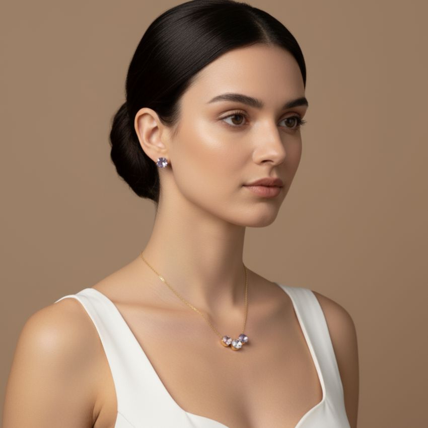 Sylvie Pendant Set-Minima Collection