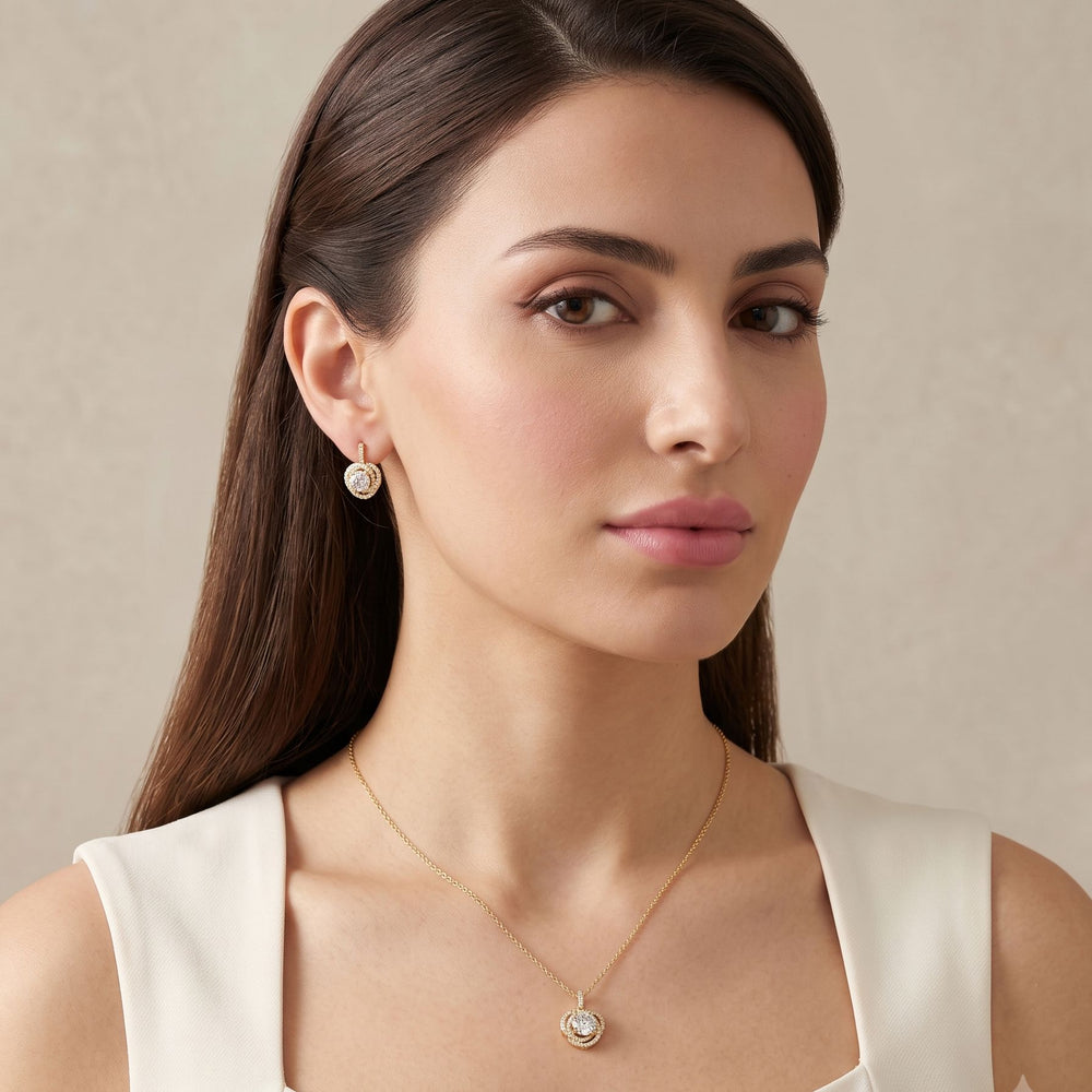 Tangled in Love Pendant Set