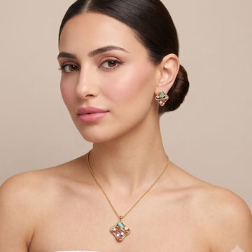 Tavia Pendant Set - Edgy Collection