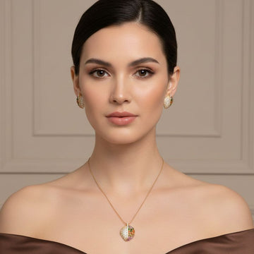 The Duality Drop Pendant Set - Glint Collection