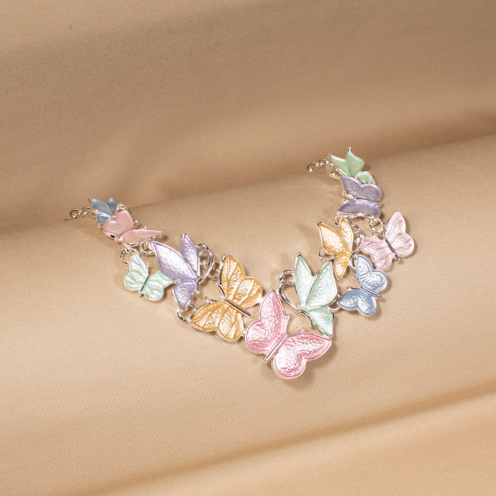 The Fluttering Garden Necklace Set - Nature Collection