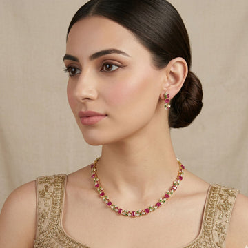 The Majestic Flora Necklace Set