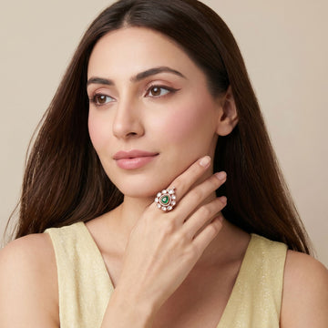 The Nizam Pear Ring