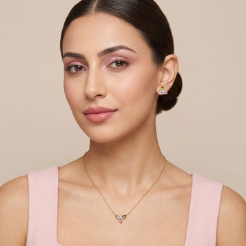 The Petite Flora Pendant Set