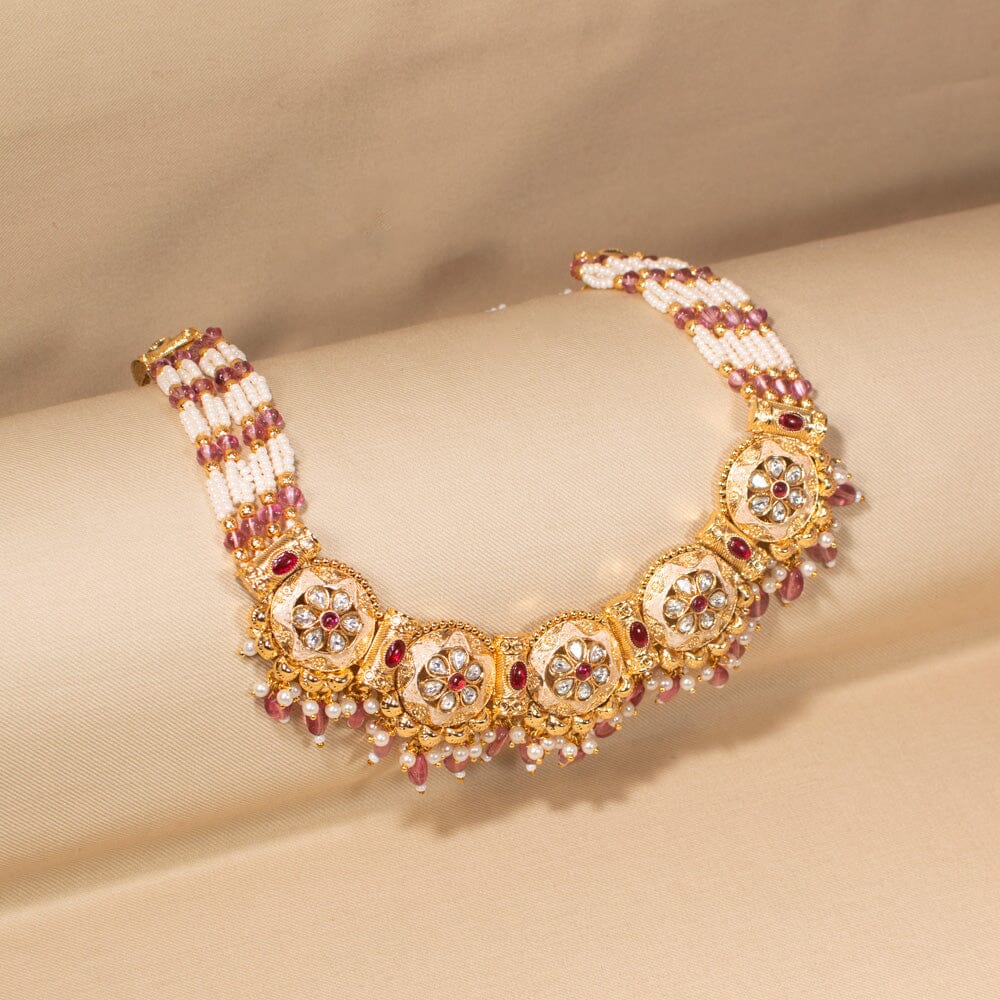 The Royal Heritage Choker Set-Sparsh Collection