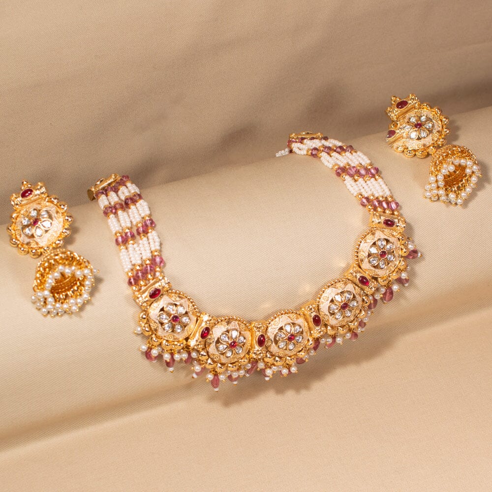 The Royal Heritage Choker Set-Sparsh Collection