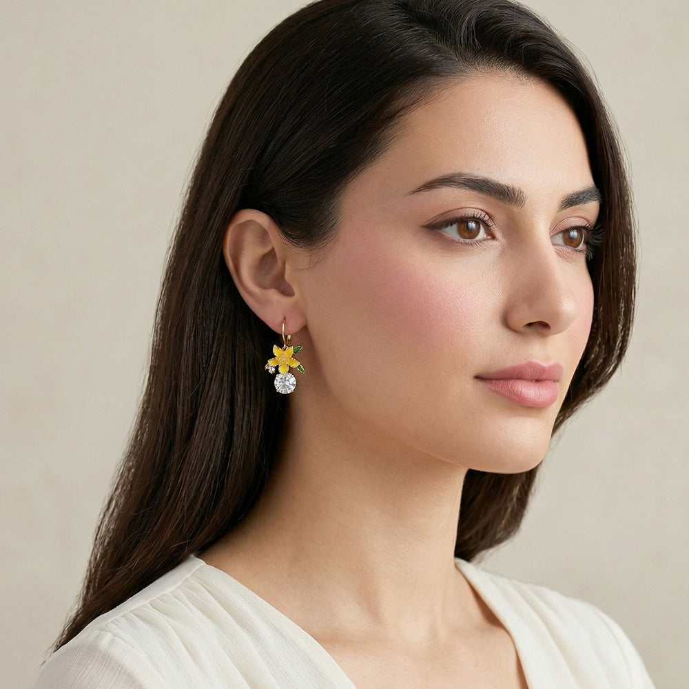 The Sunbeam Lily Earrings