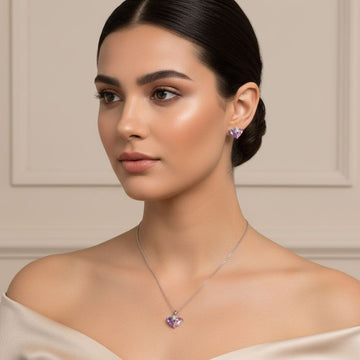 The Twin Flame Pendant Set