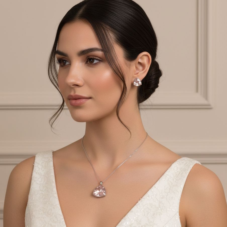 Trio Pendant Set - Blush Pink