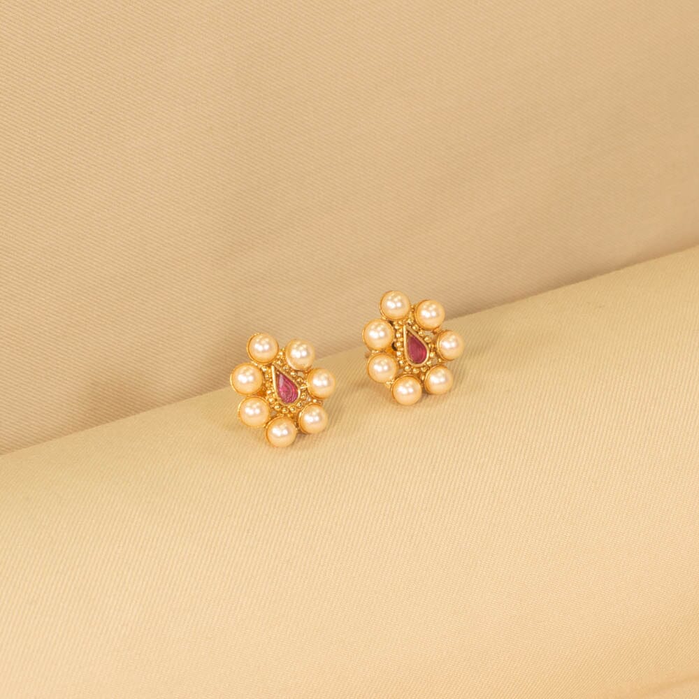 Triveni Necklace Set - Pratha Collection