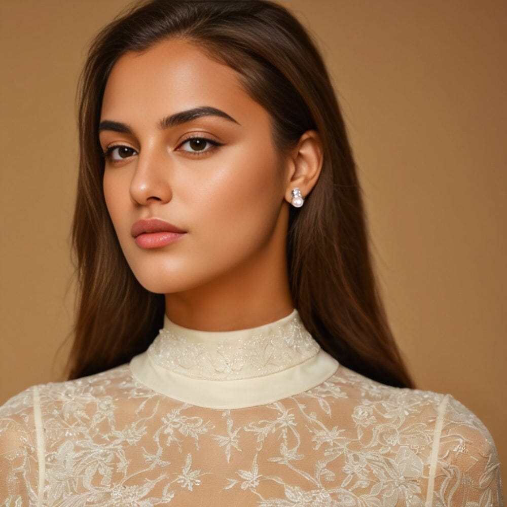 Twinkle Pearl Studs - Freshwater Pearl Collection