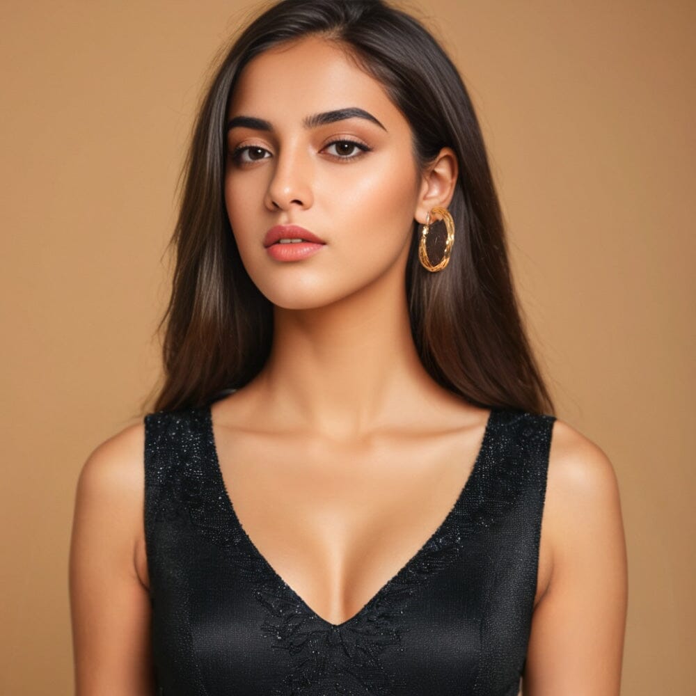 Twisty Hoops Earrings- Minima Collection