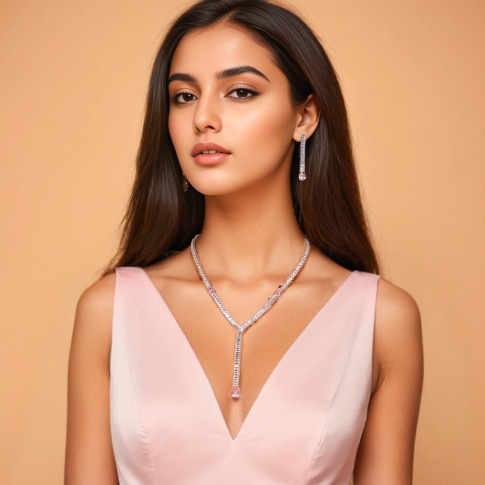 Verona Necklace Set-Glitterati Collection