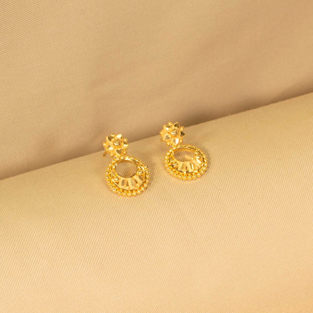 Vijaya Gold Replica Necklace Set - Alankar Collection