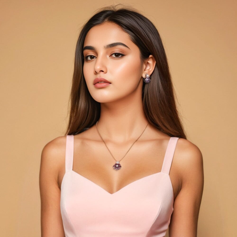Violetta Pendant Set-Minima Collection