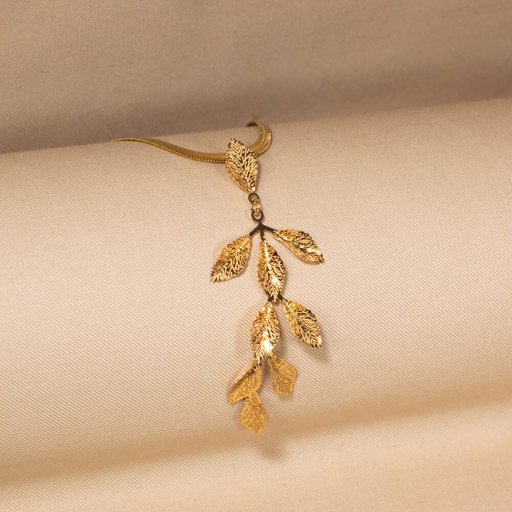 Whispering Leaves Pendant Set - Nature Collection
