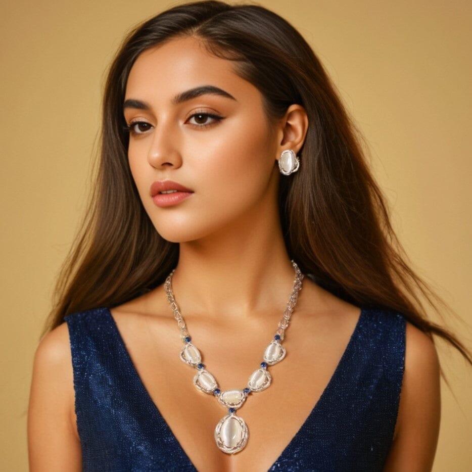 White Swan Premium Necklace Set