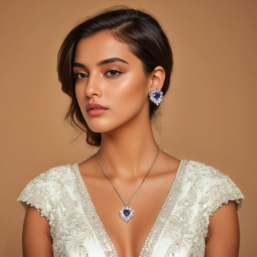 Wild Heart Pendant Set - Glitterati Collection