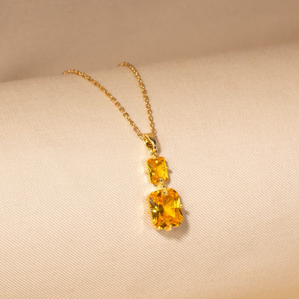 Yellow Love Pendant Set - Minima Collection