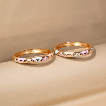 Zeenat Openable Bangles-Pack of 2