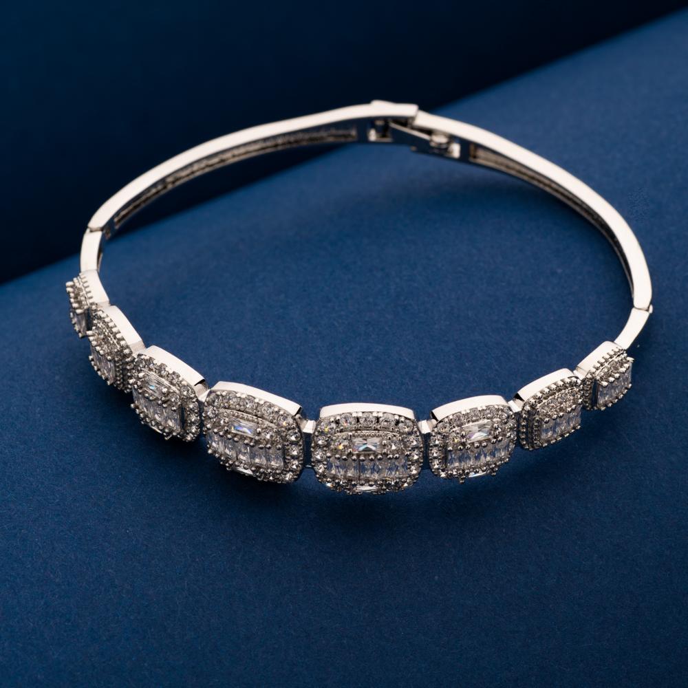 Aurelia Crystal Bracelet Bangle - Blingvine Jewellery