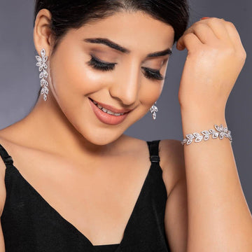 Jeenal Crystal Bracelet - Blingvine Jewellery