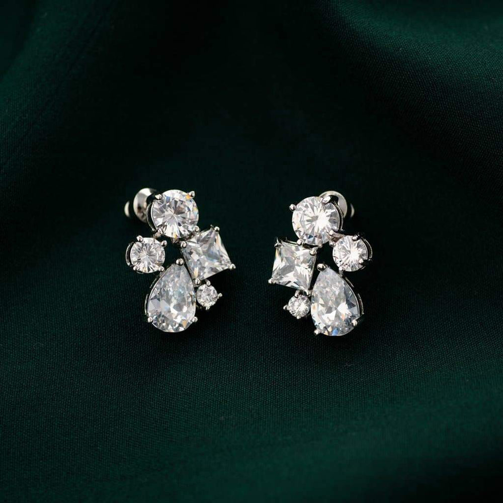 Maharani American Diamond Necklace Set - Blingvine