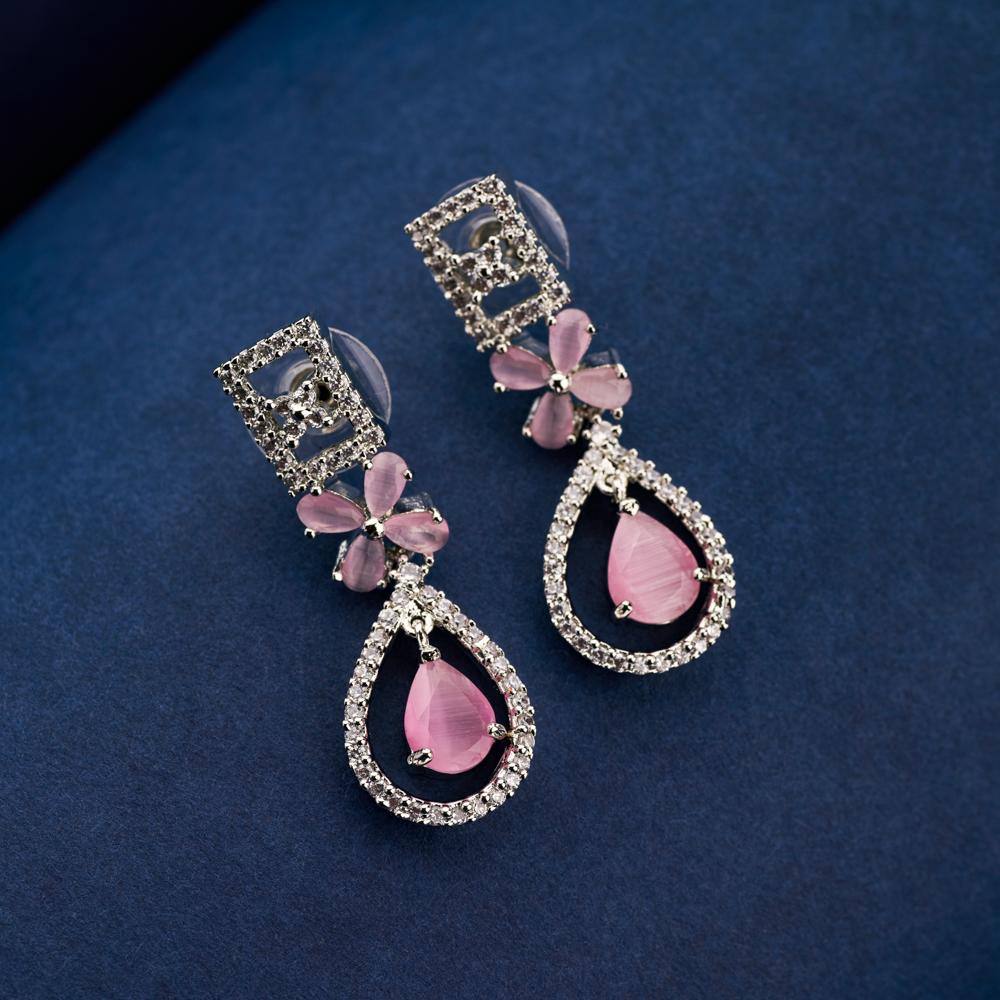 Nazrana Crystal Necklace Set - Blingvine Jewellery