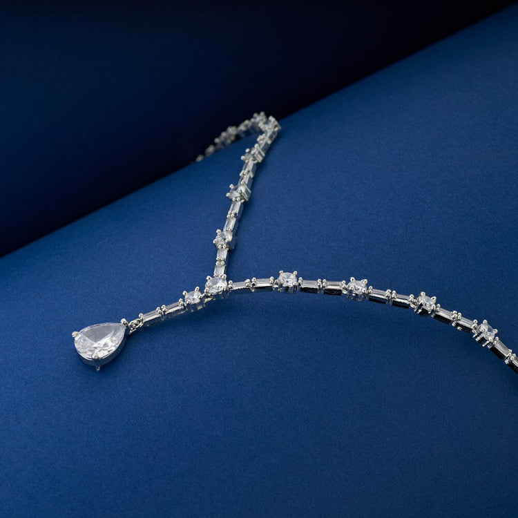 Silverstring Necklace Set