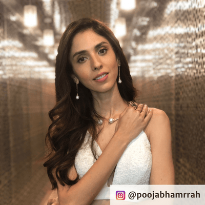 Pooja Bhamrrah wearing Anaisha Choker Set from Blingvine