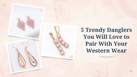 Trendy earrings for western wear