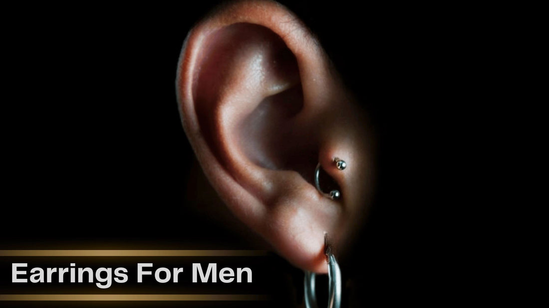 Mens Earrings Guide How To Choose Your Style  Learn  Shop  Shiels   Shiels Jewellers