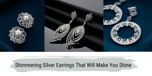 Shimmering Silver Earrings That Will Make You Shine