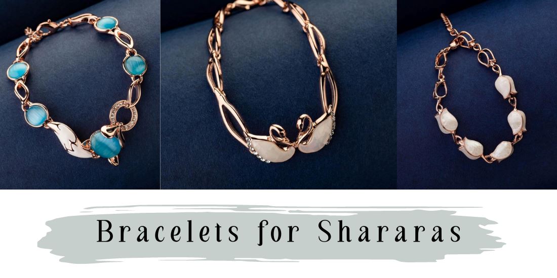 The Most Exquisite Bracelets To Go With Your Sharara Sets