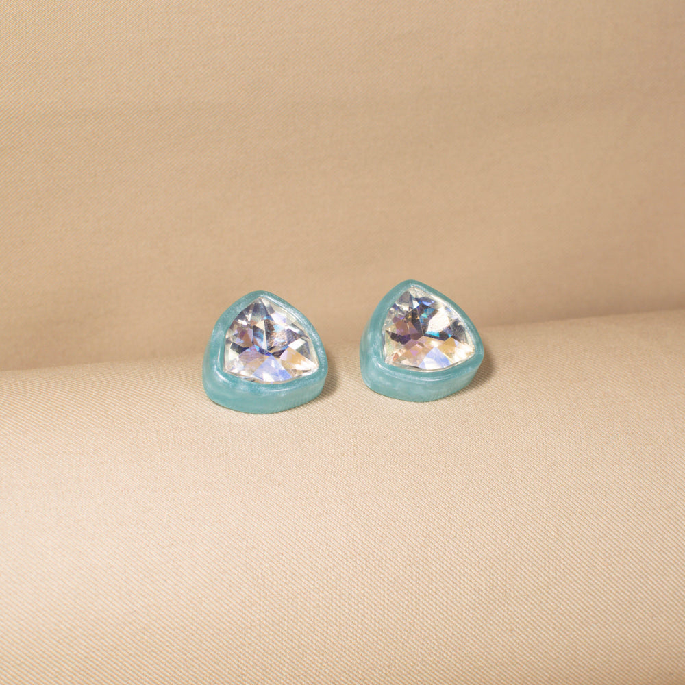 Frosted Sky Studs