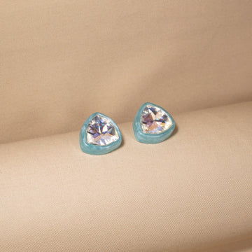 Frosted Sky Studs