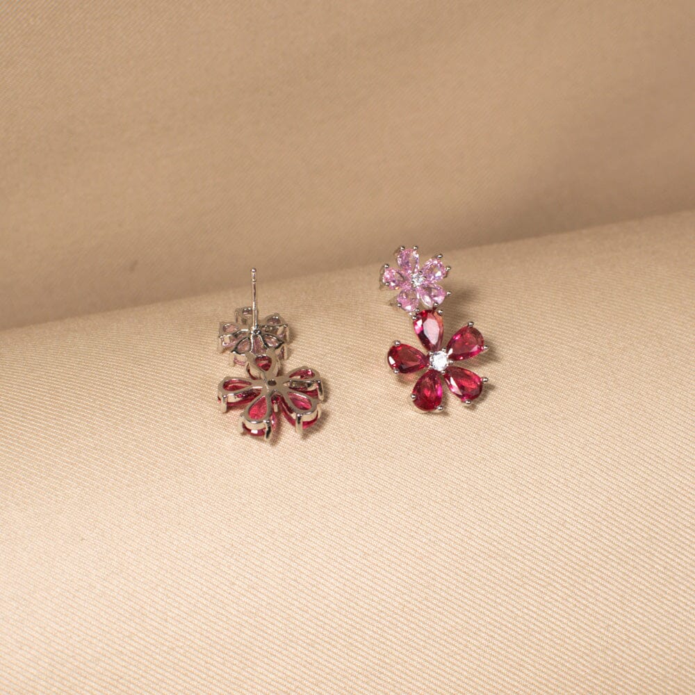 Dual Bloom Earrings